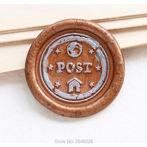 Post Seal Stamp,Retro seal stamp,postage airmail Seal Stamp Kit,invitation seals,gift packing Party seal