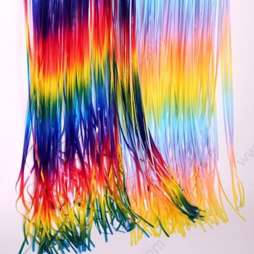 Foil Fringe Curtain Metallic Decoracion Wedding Wall Decor Party Rainbow Tinsel Birthday Adult Photo Zone Backdrop Decoration
