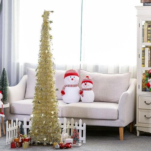Artificial Christmas Tree 33*31*8cm Artwork Festival For Indoor And Outdoor Diy Flower 1.2m Home Ornaments Desktop Decorations