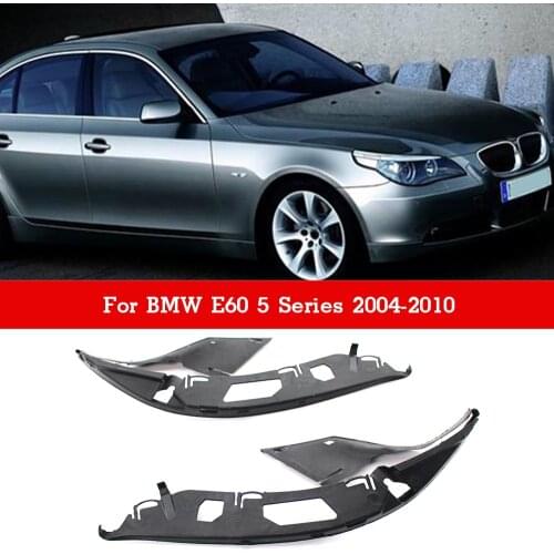 Car Front Headlight Lens Shell Covers Headlight Lens Gasket Seal Left Right Side For BMW E60 E61 5Series 63126934511 63126934512