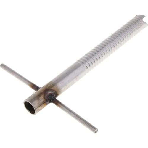 Ice Screw Tent Spiral Peg Drill Ice Snow Camping Fishing Drilling Tool