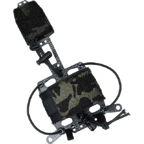 Multi-Functional T-type Battery Box Storage Bag TMC3505-MC MCBK For Outdoor Sports Tactical Helmet