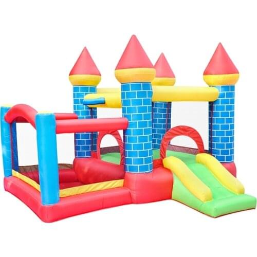 Inflatable Water Park Bouncing Slide Bounce Kids Castle with Bobo Pool Jumper Bouncer House