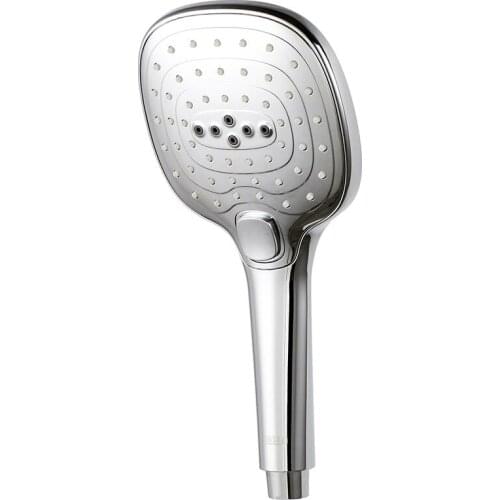 3 Functions Adjustment Shower Head Durable Home Bathroom Accessories Hand Shower Head With Switch Button