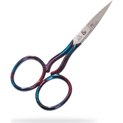 Embroidery Scissors with Purple handles - MADE IN ITALY (10559)