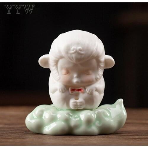 Incense Stick Xiaoling Monkey Monkey King Wukong Tea Pet Ornaments Creative Cute Ceramic Incense Socket Tea Ceremony Accessories