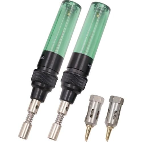 1 set Portable small gas soldering iron, household welding repair tool, pen-shaped gas soldering iron, multi-purpose