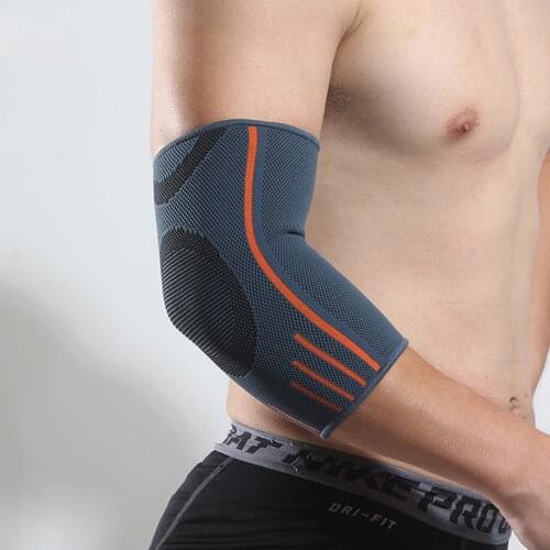 Professional Sports Elbow Pads, Elbow Protected Shock Absorbing Sports Supplies Elastic Breathable Protective Equipment