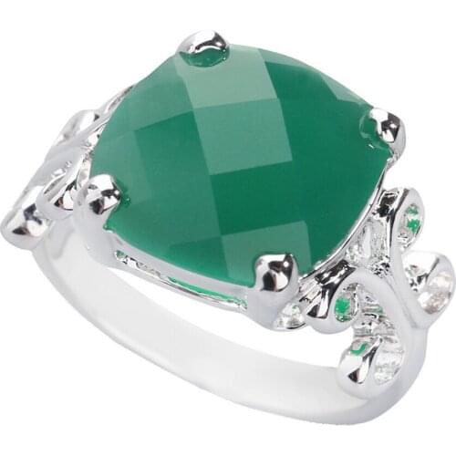 Amazing Bule Stone Semi-precious Stone Sterling Silver AiMolies Ring Q0029LGY