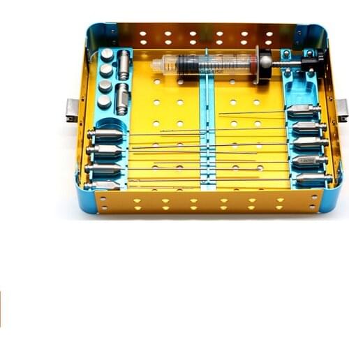 Facial fat filling graft transplantation cannula kit Stem Cell Lipo face Fat Transfer Liposuction needle set Hot Sale