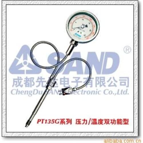 PT135G series pointer stainless steel high temperature melt pressure gauge (Xianda)