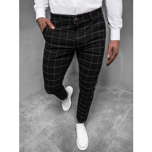 YANGERKADI Men's Checked Trousers