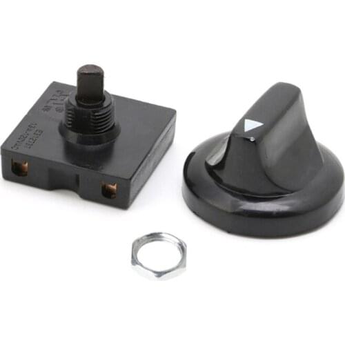 4 Position 3 Speed Fan Selector Rotary Switch with Knob for Oven/ Stove / Heaters 13AMP 120V-250V Governor Replacement Wholesale