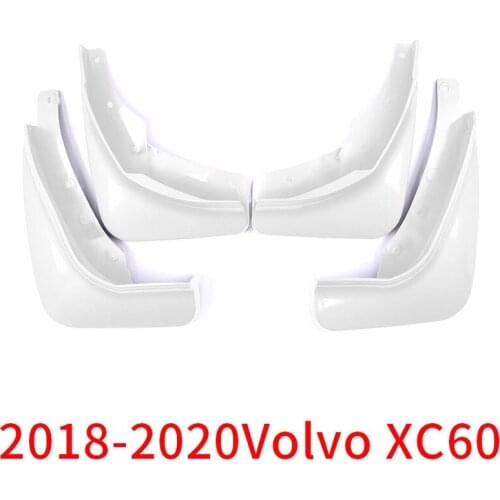 For Volvo XC60 2018 2019 2020 4 PCS Mudguards Front Rear Fender Mud Flaps Guard Splash Flap Mudguard Car Accessories