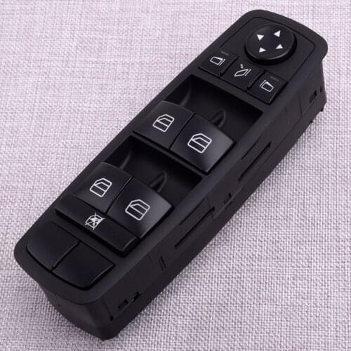 CITALL 2518300290 Car Front Left A2518300290 Electric Power Window Switch Fit For Mercedes-Benz GL ML R Class Left Hand Drive