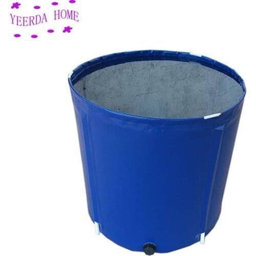 Big Household Foldable Bucket Rainwater Collector, Portable Storage Bucket For Car Wash, Temporary Fish Pond