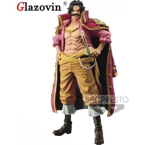Glazovin Original 27 Cm One Piece King Of Artist Koa The Gol D Roger PVC Action Figure Anime Model Figurines Toys Gift