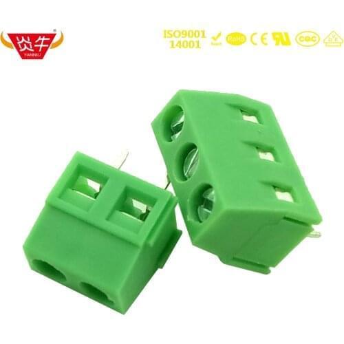 KF127 5.0 2P 3P PCB UNIVERSAL SCREW TERMINAL BLOCKS DG127 5.0mm 2PIN 3PIN MKDSN 1,5/2-5,0 1729018 PHOENIX CONTACT DEGSON YANNIU