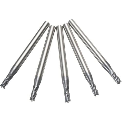 4mm Shank 4 Flutes End Mill Carbide End Mills 3mm Cutting Diameter CNC Router Bit Endmills Milling Cutter Tool