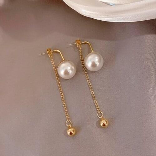 Summer new style personality creative long geometric pendant earrings luxury fashion casual banquet party earrings for women