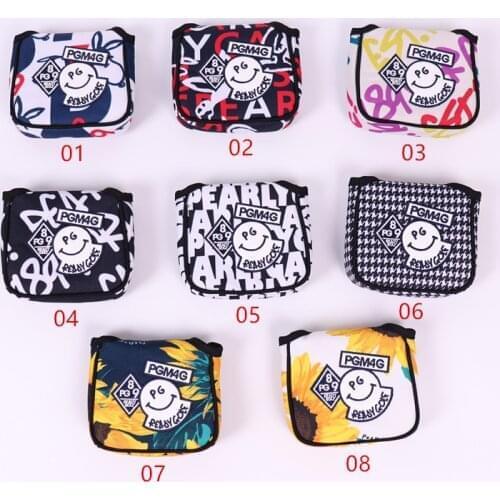 MAGNET MALLET golf putter headcover nylon pearly gates golf club putter cover 14x13cm MANY COLORS