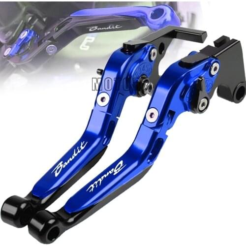 Motorcycle For Suzuki GSF 250 400 650 600 S N 1250 BANDIT GSF1250 GSF650 GSF600 Adjustable CNC Lever Brake Clutch Levers Handbar