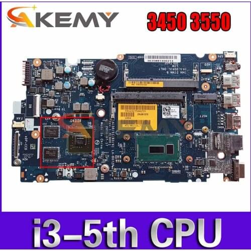 Original Laptop motherboard For DELL Latitude L3550 i3-5005U Mainboard CN-0Y42N0 0Y42N0 LA-B072P SR244 N15S-GM-S-A2 DDR3