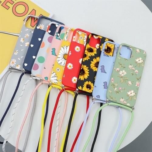 Necklace Lanyard Rope Cases For Samsung A32 A50 A52 A51 A72 S21 A20e A70 A71 A21s A31 A10 A50s A40 A12 A30s S20 S10e S10 S9 Case