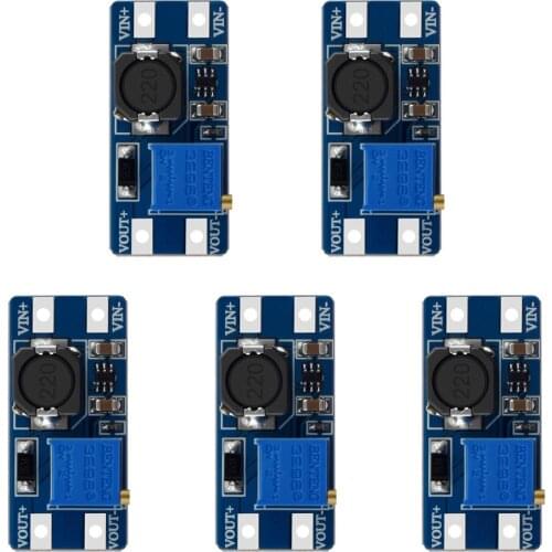 MT3608 DC-DC Step Up Converter Booster Netzteil Modul Boost-Step-up Board MAX ausgang 28V 2A