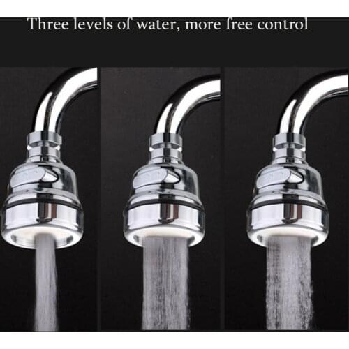 Rotatable Faucet Sprayer Head Anti Splash Tap Booster Shower Water Saving Booster faucet water-tap Kitchen Accessories Q3