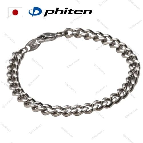 MADE IN JAPAN 100% PURE TITANIUM BRACELET Phiten Sports Care Support Fitness Protector light