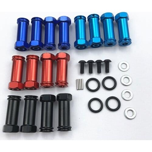 Weili 12428 12423 flying over FY-03 high-speed remote control car lengthening coupling 12mm metal hexagon wheel seat