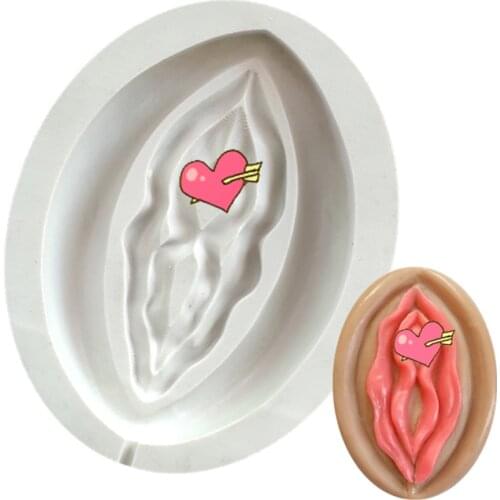 Female Silicone Mold Lollipop Mold Chocolate Mold Soap Mold Cake Decorating Tools Chocolate Pinecone Baking Tool