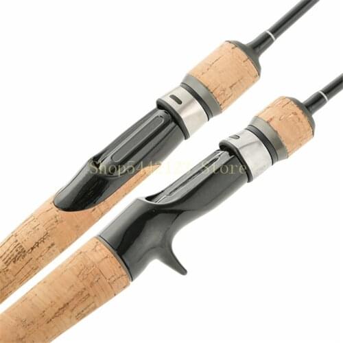 1.68-1.98M 3 Sections Spinning Casting Fishing Rod with Carbon Ultra Light Portable Travel Fishing Pole Tackle