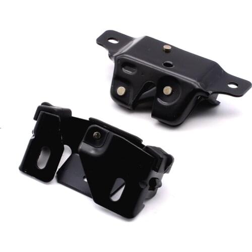 1 Set Lock Catch+Block Rear Back Tail Door Lock Latch Lid Trunk Boot for Peugeot 206 207 Citoren C2