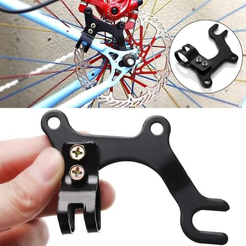 2021 Bicycle Disc Brake Modification Bracket Frame Adapter Holder Mountain Bike Converter V Brake Rack Outdoor MTB Accessories