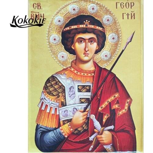 Diamond handicraft embroidery 5d diamond painting religion diamond mosaic Picture of Rhinestone diamond art decoration painting