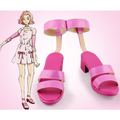 Jojo Bizzare Adventure Sugimoto Reimi Anime boots Cosplay Shoes
