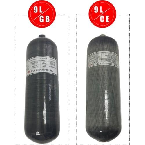 Acecare 9L Pcp Air Tank Scuba Pcp Cylinder CE/GB Hpa 4500Psi Air Rifle Airforce Condor For Diving/Shooting/Hunting/Breathing Gun