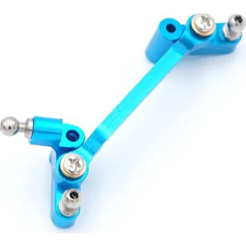 Hot sale Upgrade Aluminum Steering Linkage Metal RC Car Steering Linkage Turning Seat For WLtoys A949 A959-B A969 A979 K929