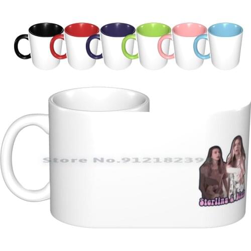 Sterling & Blair In Teenage Bounty Hunters Netflix Trending Detectives Ceramic Mugs Coffee Cups Milk Tea Mug Netflix Netflix