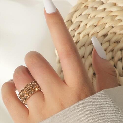 MANGOSKY Elastic 925 Stering Silver CZ Crystal Ring Purple Red Blue Zircon