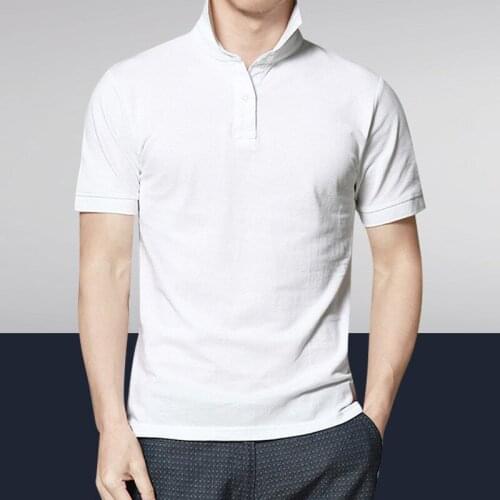 MRMT 2021 Brand New Spring and Summer Mens Polo Shirts Pure Lapel Color Pullover for Male Short Sleeve Tops Polo Shirt