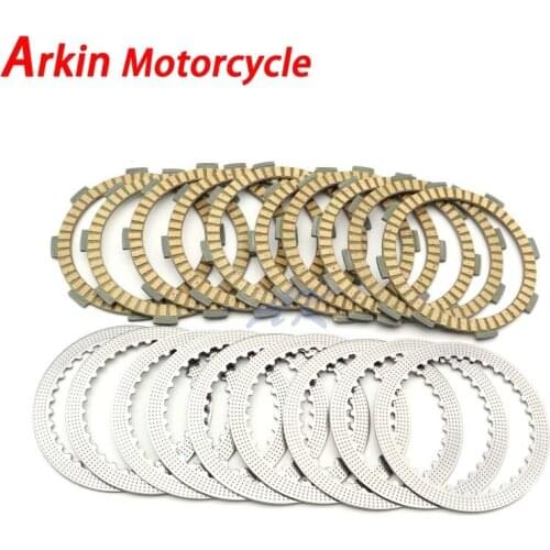 Suitable for Honda VFR400 NC24 NC30 RVF400 NC35 clutch disc paper-based clutch disc steel disc wood chip