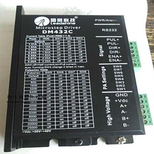 Upgraded version of DM432C stepper motor driver with 42 57 stepper motor set brand new Leiser genuine