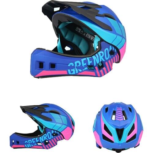 Cycling Capacete Helmet Bike Helmets for kids MTB Road Bike Outdoor Bike Helmets Full Face Helmet Kids