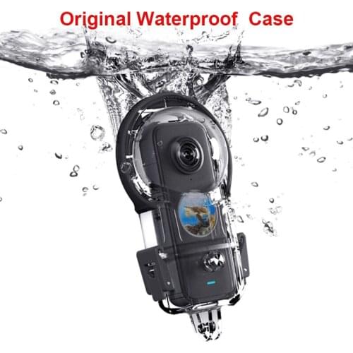 Original 45M Diveing Waterproof Case for Insta360 One X2 Underwater Diveing Protective Box Swimming Surf Accessories