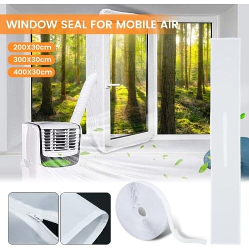 Push Out Window Seal For Mobile Air Conditioners Airlock Sliding Window Seal Cloth White