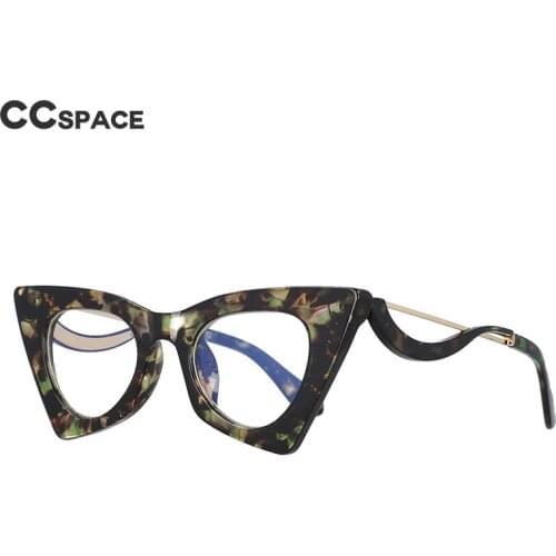 51094 For Lady Sexy Cat Eye Glasses Frames Women Fashion Computer Eyeglasses 6 colors available