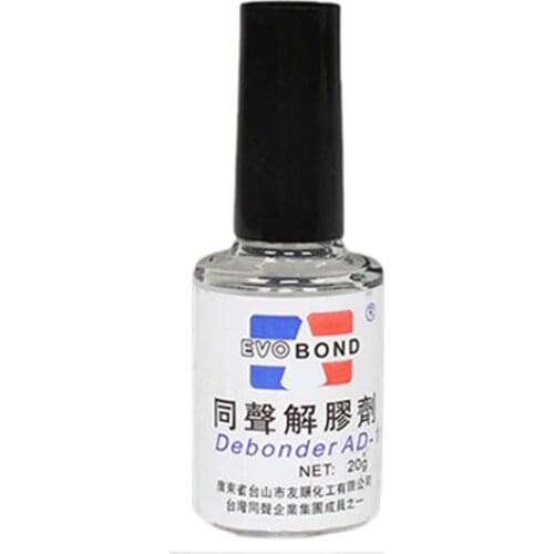 1pc 10g Glue Cleaner Remover in B7000 T7000 E6000 Debonder Clean for Super UV Epoxy Resin Foil Nail Polish Enamel 502 Textile